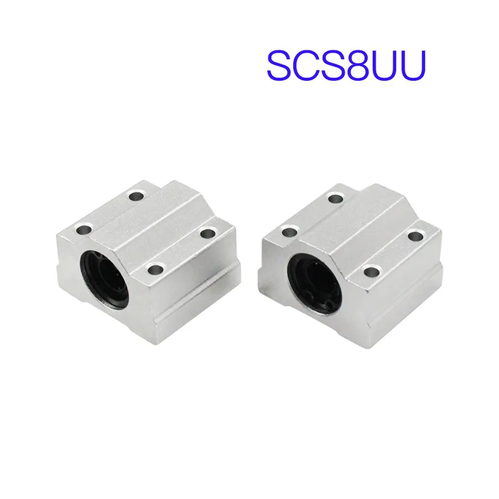 SCS6UU SCS8UU SCS10UU SCS12UU Линейный шарикоподшипник блок ЧПУ маршрутизатор для ЧПУ 3D принтер валы стержень части