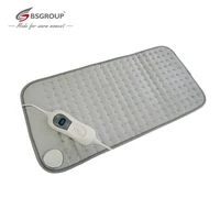 High Voltage XL Large Size 30*60CM Electric Heating Pad Cushion Waist Heating Pad for Pain Relief Body Warmer (220V EU Plug) 2