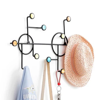 

Nordic Iron Wall Hanging Shelf Rack Storage Holder Wall Decor for Home Bedroom Living Room J99Store