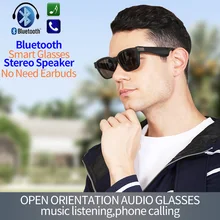 Смарт очки Беспроводные стерео Bluetooth солнцезащитные умные