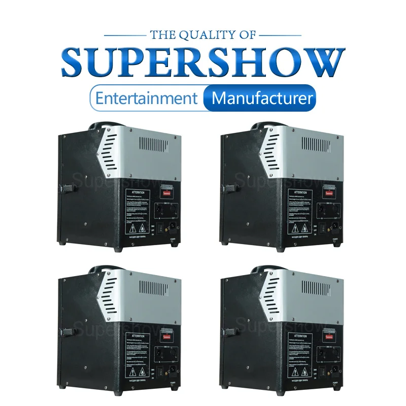 

4 шт./партия, сценическая пожарная машина DMX512 с 2 головками