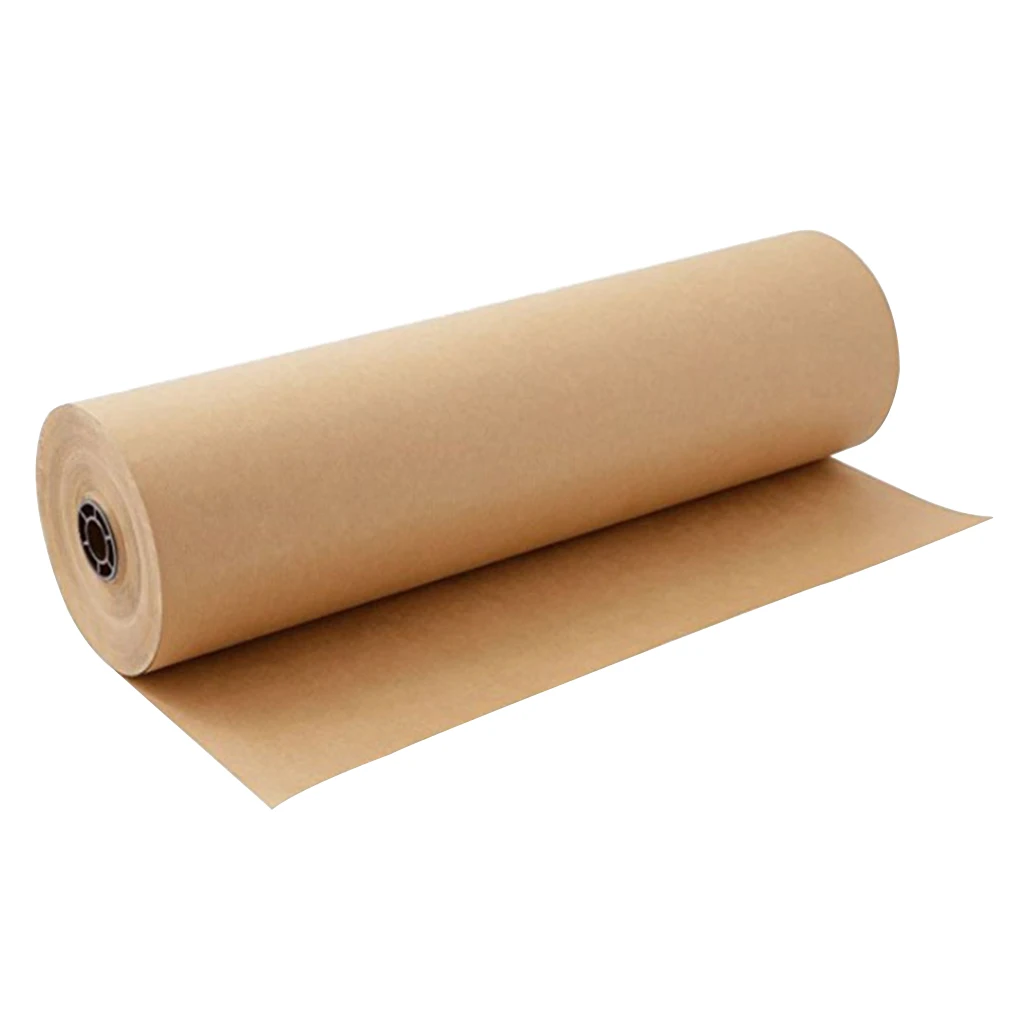 HEAVY DUTY THICK BROWN PURE KRAFT PAPER 70gsm WRAPPING CHRISTMAS CRAFT XMAS 30" 