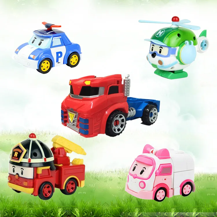 

DIY Educational Assembled Robot Models Tractors Equipped with Perley Transformer Boy Favorite Hot Selling Toy