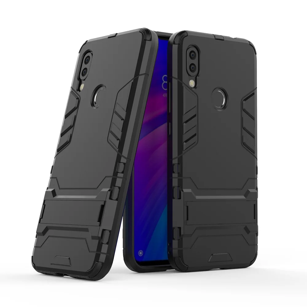 Xiaomi Redmi 7 Case Slim Shockproof Armor Rubber Hard Phone Case Xiaomi Redmi Note 6 7 Pro Back Cover Xiaomi Redmi Note 6 7 Pro
