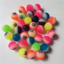 100 шт игрушечный шар для детей цветной мальчик прыгающий мяч резиновые уличные игрушки детские спортивные игры дьявол глаз эластичные жонглирование прыгающие шары
