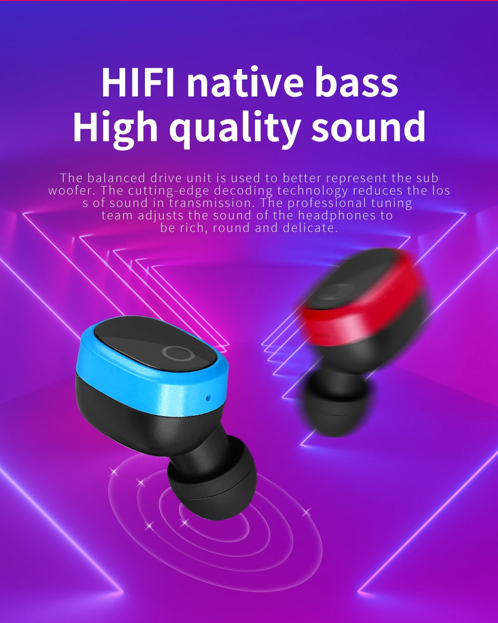 Bluetooth 5,0 наушники TWS 3D стерео беспроводные Bluetooth наушники громкой связи спортивные наушники игровая гарнитура