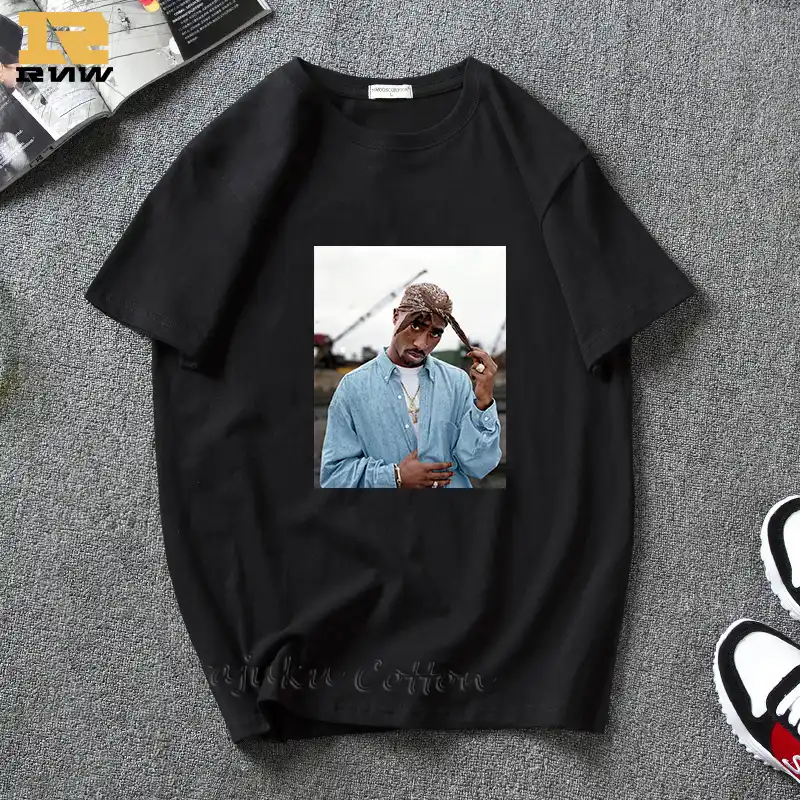2pacトゥパック シャクールのamaru Makaveli Raperファッション女性 男性白tシャツ美的グラフィックヒップホップtシャツストリートプリントtシャツ Tシャツ Aliexpress