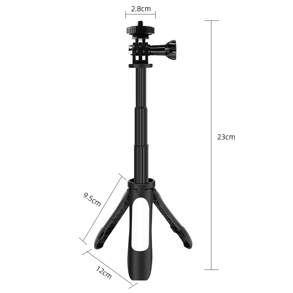 Professional Monopod Photography Portable Tripod Sports Camera Handheld Mini Durable Selfie Stick Extension Pole For OSMO ACTION