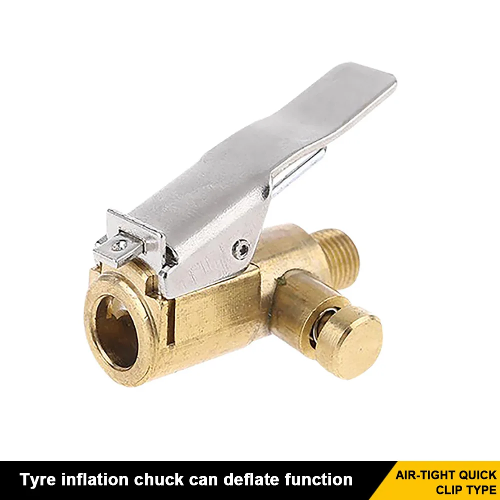 Clip-on Adapter Car Brass 8mm Tyre Wheel Valve Portable Inflatable Pump for Car Tire Air Chuck Inflator Pump Valve Connector Clip-on Adapter Car Brass 8mm Tyre Wheel Valve Portable Inflatable Pump for Car Tire Air Chuck Inflator Pump Valve Connector