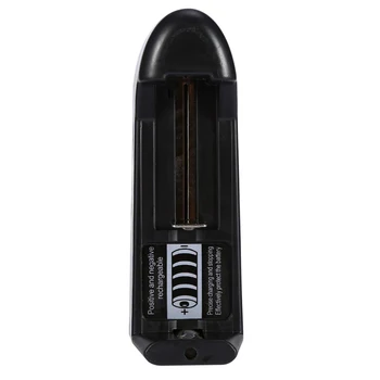 

Portable Single Slot Wall Charger For 18650/26650/14500 Li-ion Battery 3.7V