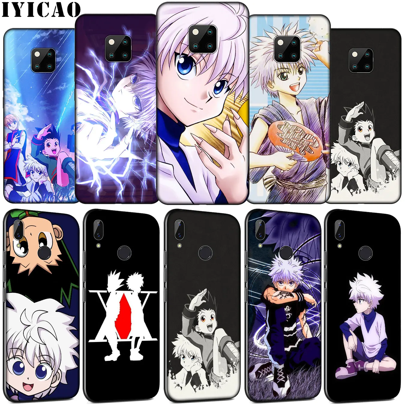 Мягкий силиконовый чехол для телефона с аниме Hunter x Для Huawei Mate 30 20 10 Pro Nova 5i 4 3 3i 2i 2