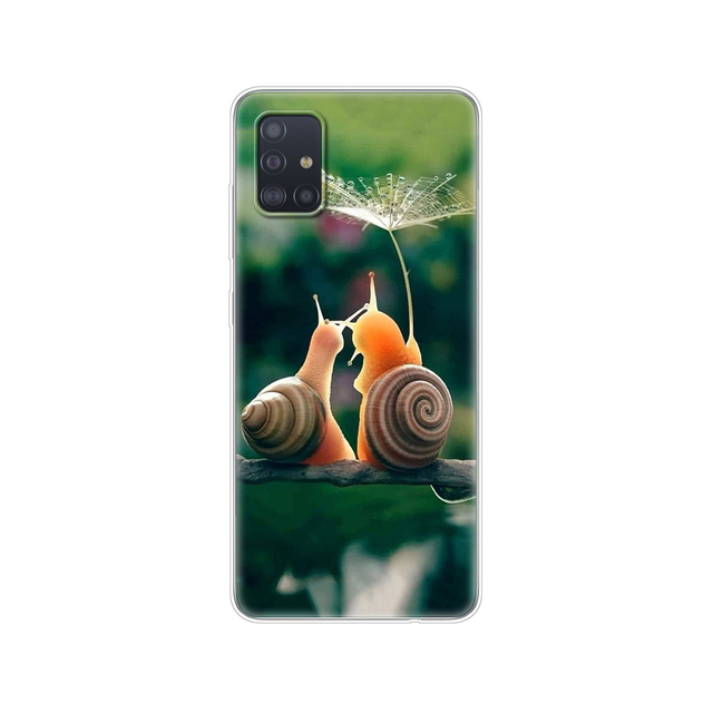 Samsung Galaxy A31 A51 A71 Case Silicon Back Cover Phone Case For Samsung A315 A515 A715 Soft Case bumper coque protect