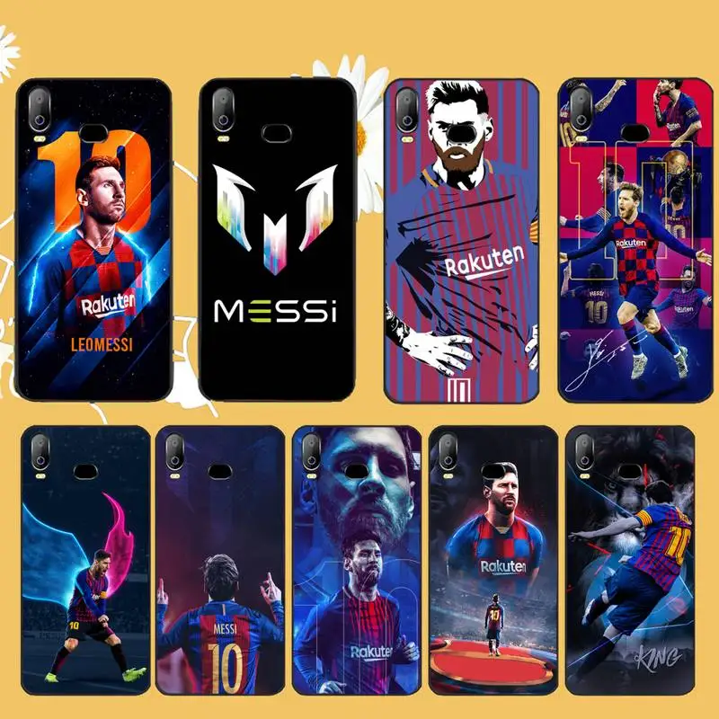 

NBDRUICAI Messi athlete Soft black Phone Case For Samsung A10 A20 A30 A40 A50 A70 A71 A51 A6 A8 2018