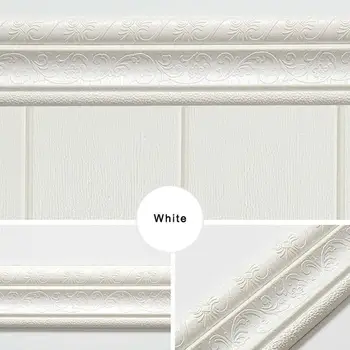 

Waterproof Pattern Wallpaper Cutout Decoration Removable TV Line Sticker Self-adhesive Wallpaper Background D7O1