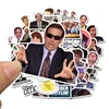 50pcs/set Friends OFFICE TV SHOW Waterproof Fun Sticker Toy Luggage Sticker Motorcycle and Luggage Notebook DIY Sticker F3 ► Photo 2/6