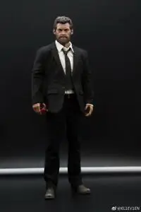11 игрушек 1/6 Росомаха, Логан Хью Джекман черный костюм Набор в коробке