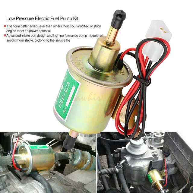 Pompe À Essence Électrique Haute Pression Universelle 12v, 4 Fils, Pour  Moto - Moto Pompe À Carburant - AliExpress