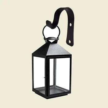 

1X Flower Wall Bracket Iron S Hook Garden Hanging Basket Planter Lantern Hanger
