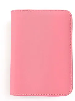 Однотонная сумка из искусственной кожи на молнии, модная дневник 120 P, милые канцелярские принадлежности для девочек, записная книжка, подарок - Цвет: D