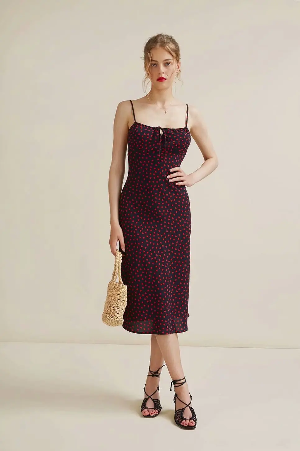 reformation backless dress