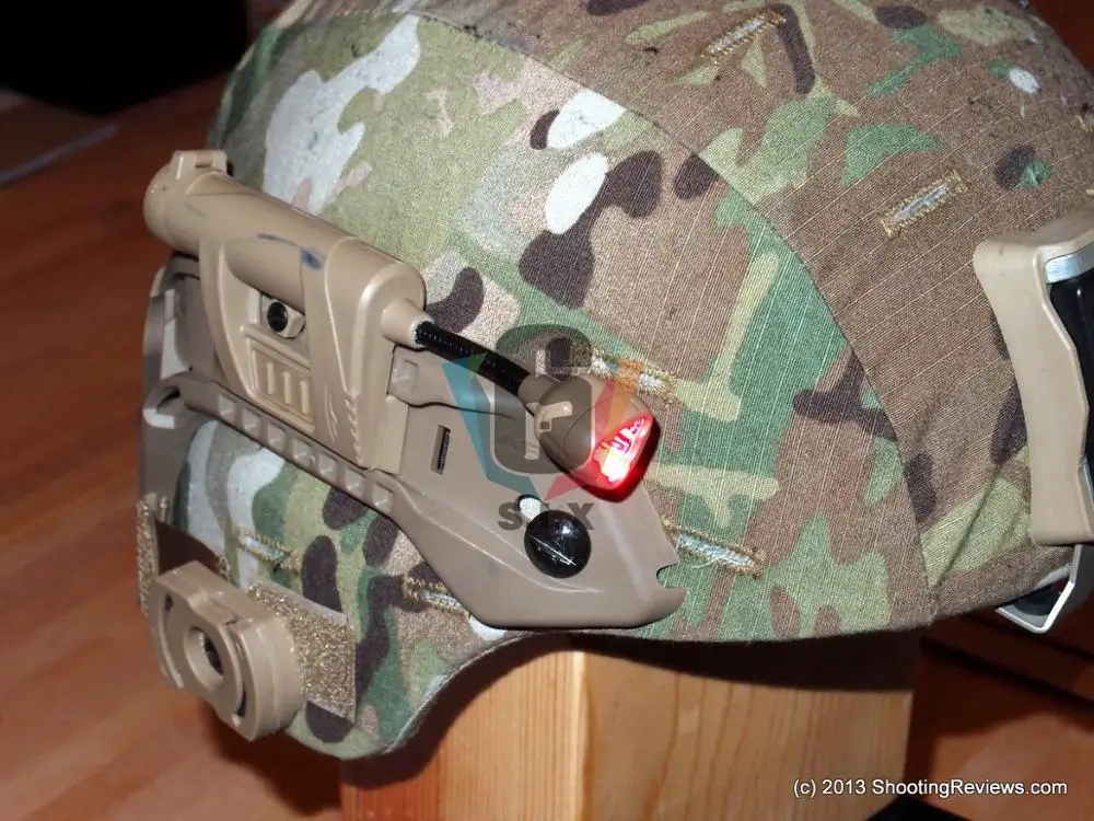 Ночной Тактический Airsoft Charge Mpls Шлем светильник 4 режима зеленый красный белый ИК