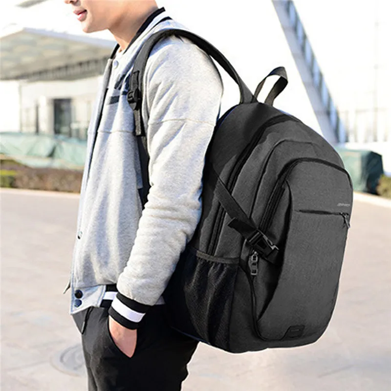 LITTHING Противоугонный рюкзак с usb-портом бизнес большой емкости рюкзак для мужчин и женщин школьная сумка дорожная сумка студенческая сумка