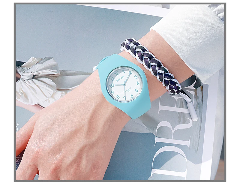 2021 New Sports Electronic 30M Waterproof Multifunction Personality Student Hand Plate Watches Quartz Movement Calendar 6056