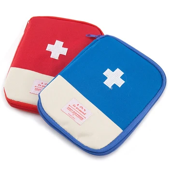 

2 Pcs Empty First Aid Pouch Bag Emergency Survival Bag Medicine Bag for Home Outdoor Camping Travel Pack