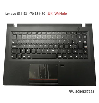 

10 PCS New For Lenovo E31 E31-70 E31-80 Palmrest Keyboard Bezel Cover UK W/Fingerprint Hole 5CB0K57268