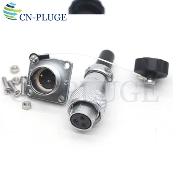 

WEIPU WS16 Waterproof Connector 3 pin Aviation Connector Cable Power-Plug 3 pin Waterproof Panel-Mount-Adapter