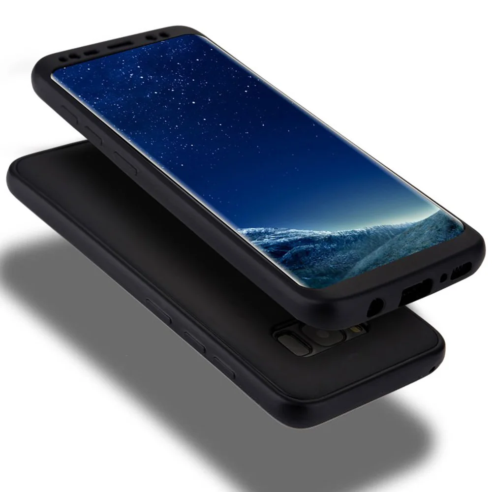 LAPOPNUT для samsung Galaxy S9 S8 Plus S7 Edge S10 S10e Note 8 полный корпус Тонкий силиконовый чехол 360 защитный бампер мягкий ТПУ чехол