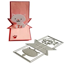 Aliexpress - X37B Cat House Carbon Steel Cutting Dies DIY Scrapbooking Photo Album Embossing Paper Cards Making Stencil Decorative Cards
