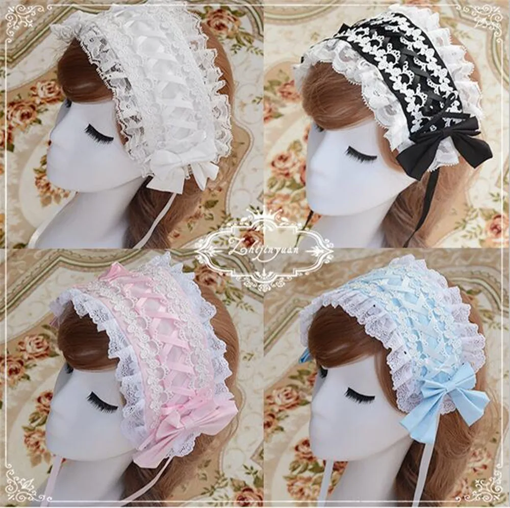 

Sweet Lolita Lace Headband girl colsplay accessory B307