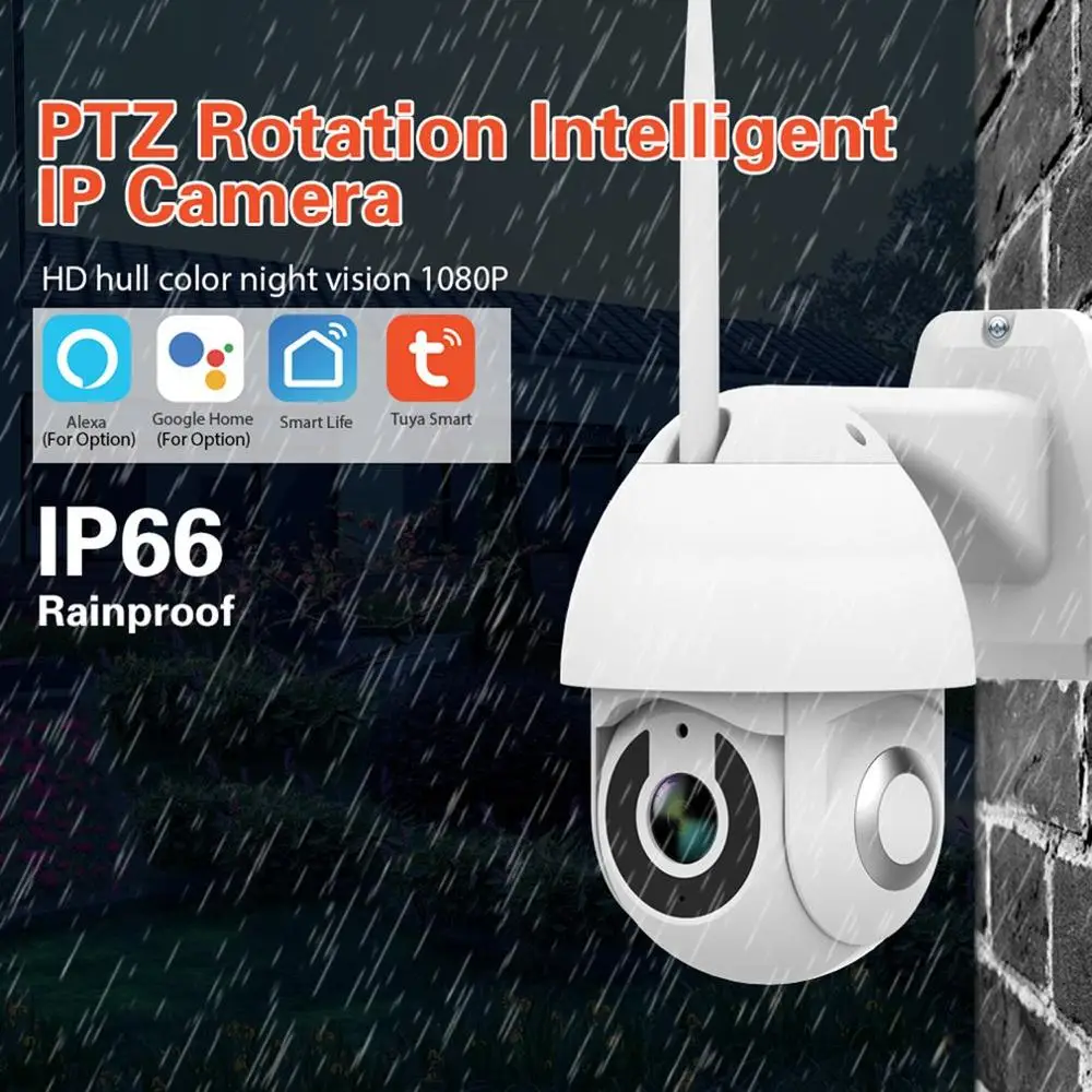 Wireless IP Camera Hd Outdoor Waterproof Wifi Smart Ball Machine Surveillance Camera Security IP Camera US EU UK AU