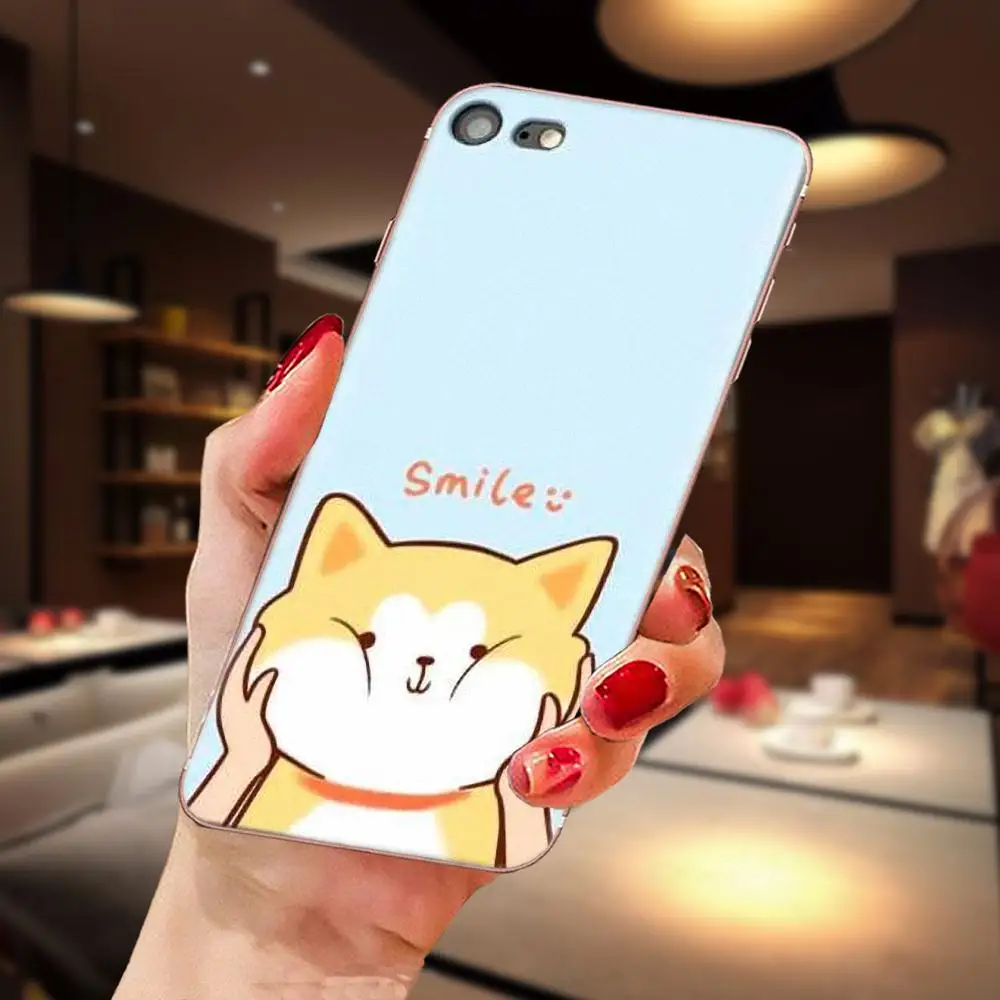 For Huawei Honor Mate Nova Note 20 20s 30 5 5I 5T 7C 8A 8X 9X 10 Pro Lite Play TPU Mobile Pouch cartoon Corgi dog Shiba Inu - Цвет: as picture