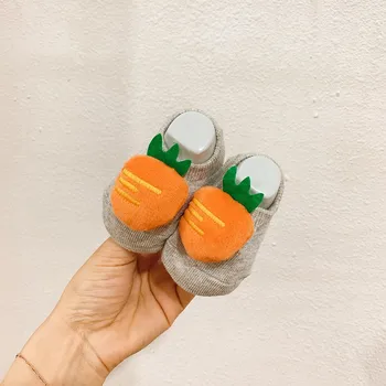 

1-2T Baby Cute Socks Rubber Anti Slip Floor Cartoon Socks Kids Toddlers Autumn Spring Fashion Animal Newborn
