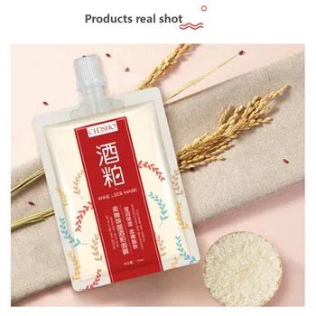 

Wine Mud Mask Fcae Moisturizing Firming Skin Cleaning Pores Brighten Skin Color Face Mask Mud