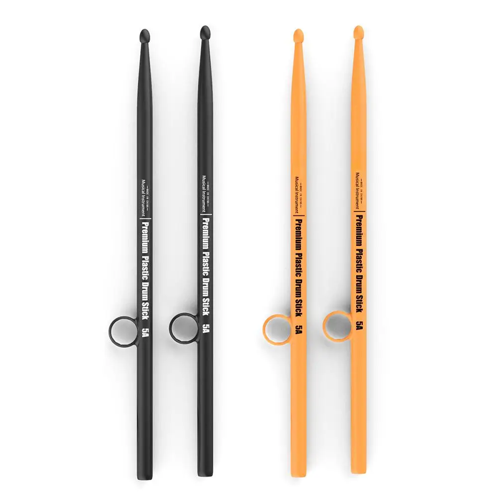

2PCS Anti-shedding Drum Stick Light Durable Plastic Exercise Handles Nylon Drumsticks Musical Instrument Percussion Accessories
