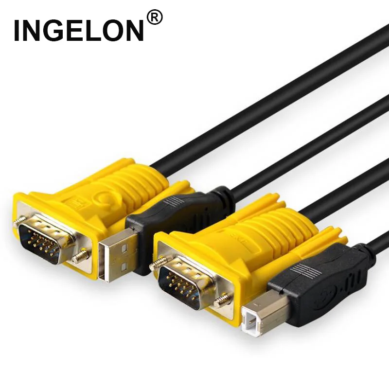 Ingelon USB KVM Switch Kabel 1.5 M 