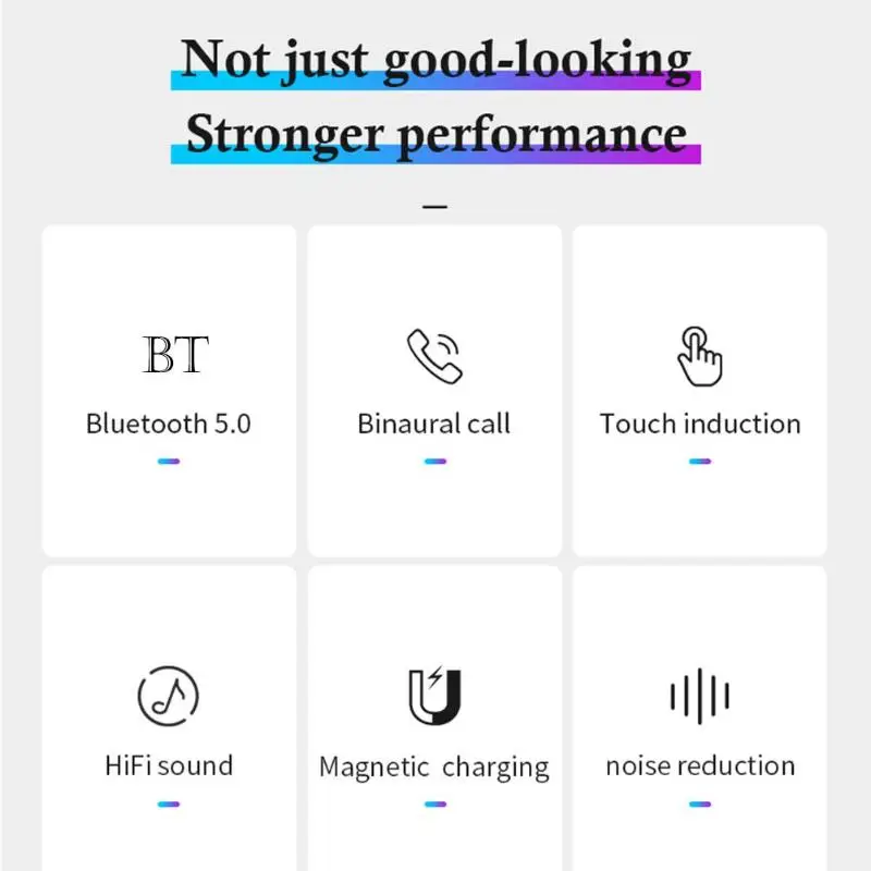 Bluetooth Headset Wireless Headset Bluetooth 5 0 Mini Wireless Earplug for iPhone X 8 Millimeter Samsung S8 Noise Reduction New