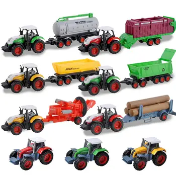 

Children Simulation Farm Tractor Farmer Harvester Agricultural Molding Vehicle Simulation Car