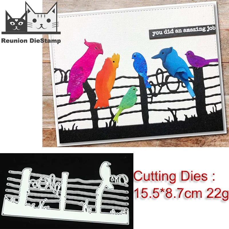 

Reunion Little Bird Cutting Dies for Card Making Die Cuts Stencil Metal Pattern Template for DIY Embossing Scrapbooking 2020 New