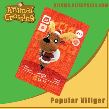 

217 Jingle Animal Crossing Card Amiibo for New Horizons