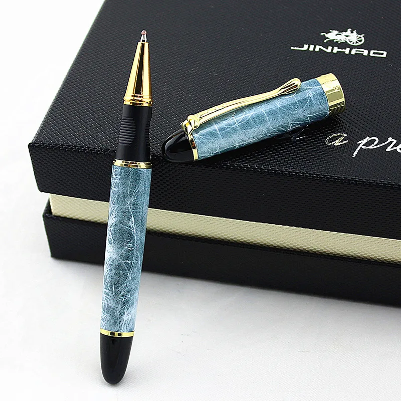 JINHAO Роскошная брендовая металлическая шариковая ручка высококачественные