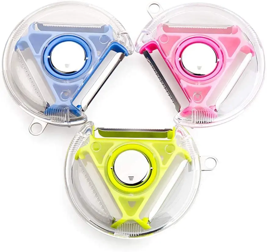 

Kitchen Tools Fruit and Vegetable Peeler Vegetable Shredding Tool Stainless Steel Blade Easy To Clean Replace Function 3 In 1