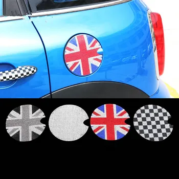 

Car Fuel Tank Cap Cover Decoration Crystals Sticker For Mini Cooper One JCW Clubman F56 F55 R56 R55 R60 R61 Styling