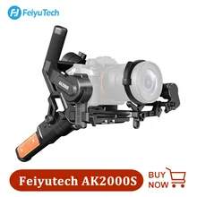 FeiyuTech Feiyu AK2000S DSLR Kamera Stabilisator Handheld Video Gimbal für DSLR Spiegellose Kamera Sony Canon Nikon 2,2 kg Nutzlast