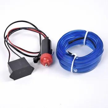 

1X 4M Car Interior Wire Light Dash Trim Mounting Atmosphere Decor Strip Lamp Top