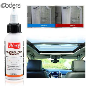 

50ml Car Watermarked Oil Stain Removal Window Glass Oil Film Remover Cleaner Bathroom Cleaner Car Cleaning Accessories