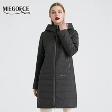 MIEGOFCE Весенняя осенняя куртка женское пальто ветрозащитный теплый женское пальто европейской и американской женской модели пальто дизаин